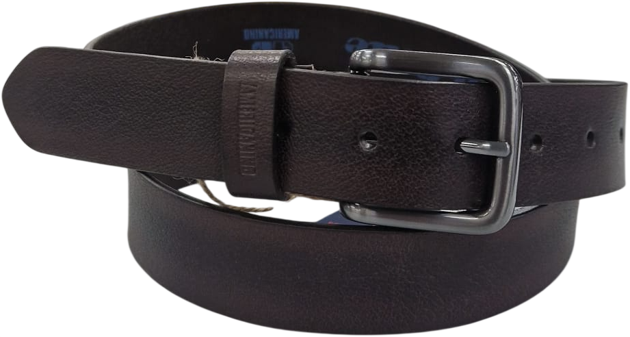 CN0IDK855/35/AME CINTURA UOMO AMERICANINO TESTA DI MORO 52248