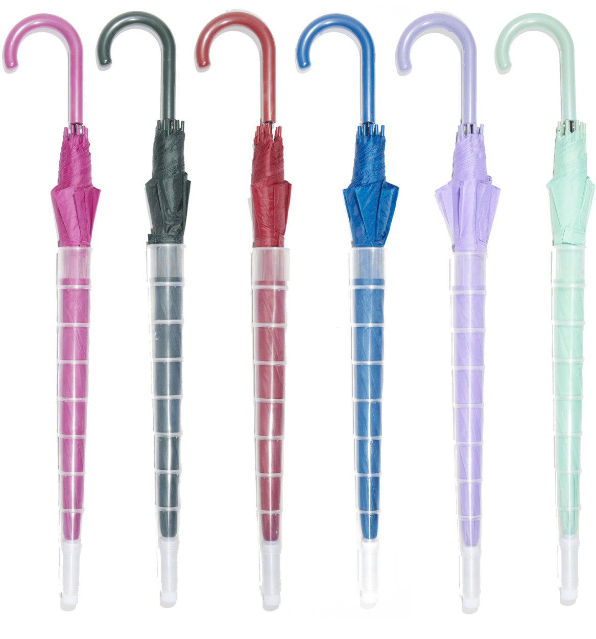 OMBRELLO NYLON AUTO TINTA UNITA CON BICCHIERE D385U 40097