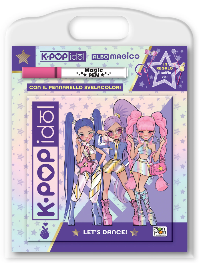 KPOP IDOL. LET'S DANCE! ALBO MAGICO 62317A 41104