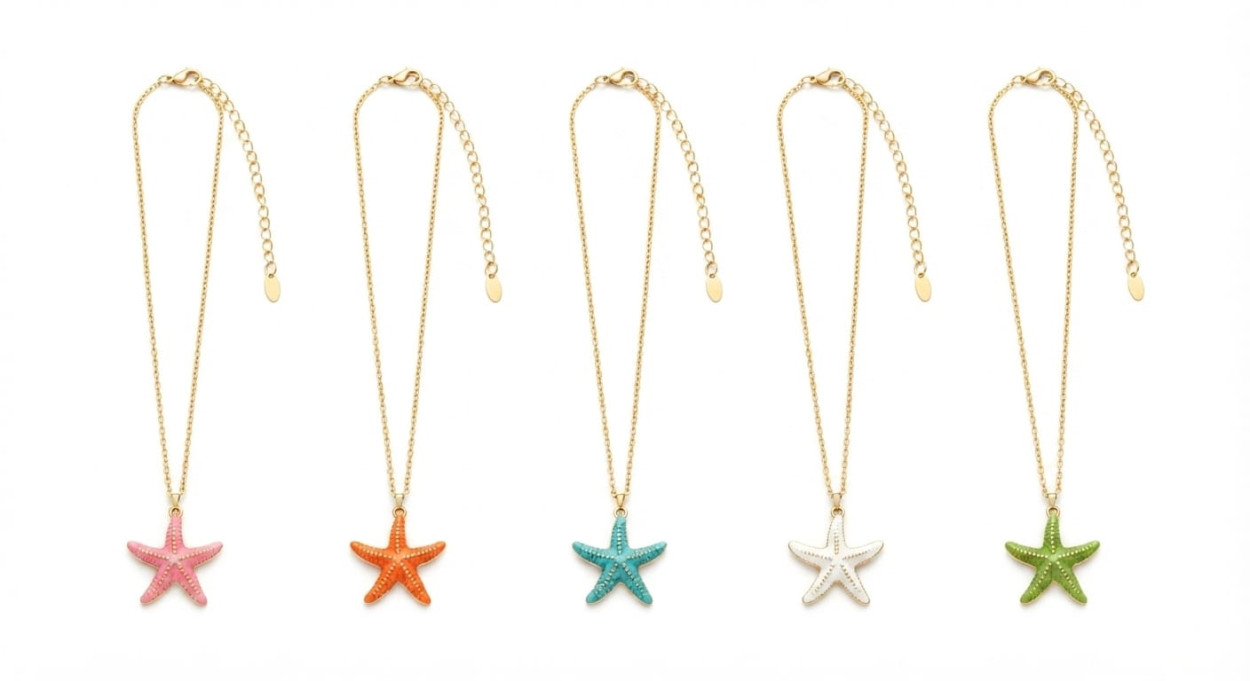 COLLANA (STELLA MARINA) 084 MISTO 40576