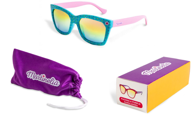 MARTINELIA SUNGLASSES FUCSIA & PURPLE 10501 52555 (OCCHIALI DA SOLE FUCSIA E VIOLA)
