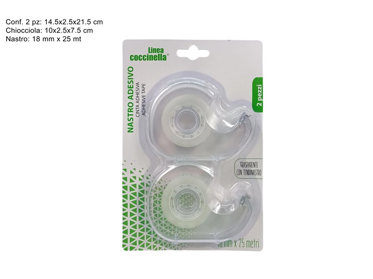 BLISTER 2CHIOCC PORTA NASTRO 930010 40842