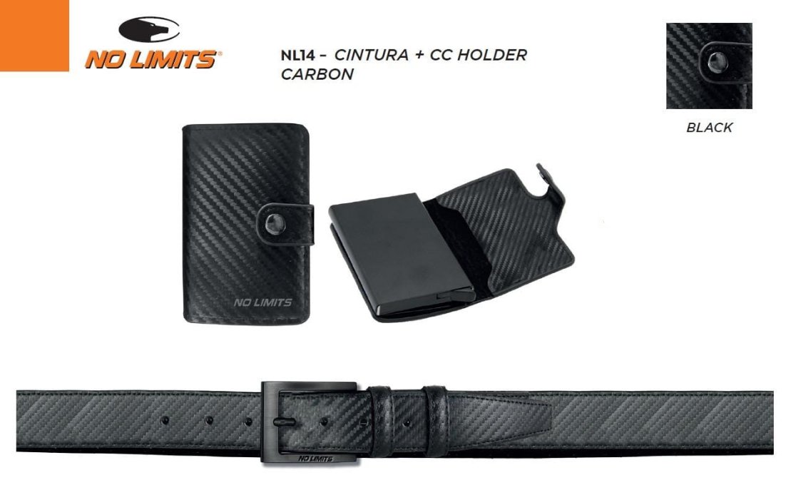 PARURE SET NO LIMITS PORTAFOGLI + CINTURA NL14 41188