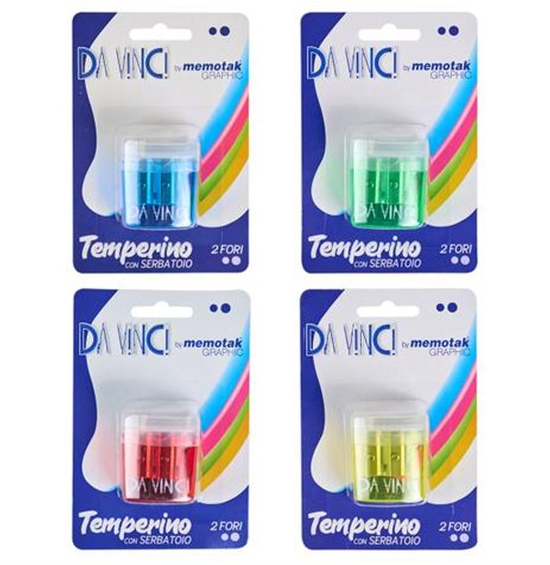 TEMPERINI SERBATOIO DA VINCI 2 FORI BLISTER 12pz 00140296 53381