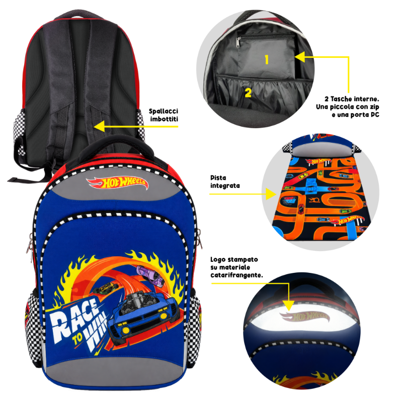 HT900000 HOTWHEELS26 ZAINO ROUND 40720