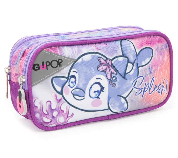 GG9Y9110 GOPOP26 ASTUCCIO 2 ZIP DOLPHIN 40720