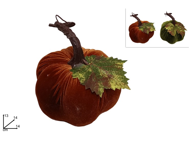 ZUCCA VELLUTO 14cm DIAM 643778 40842