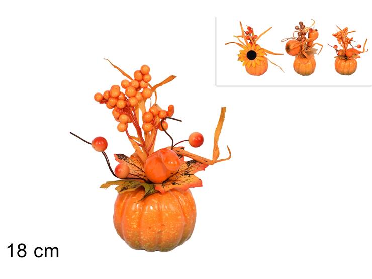 DECORAZIONE HALLOWEEN ZUCCA 770630 40649
