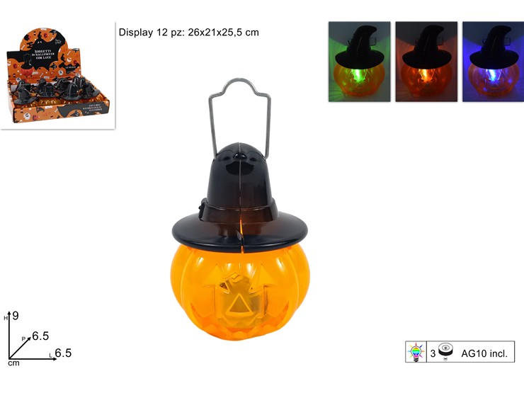 ZUCCA CON CAPPELLO LUMINOSA 944727 40649