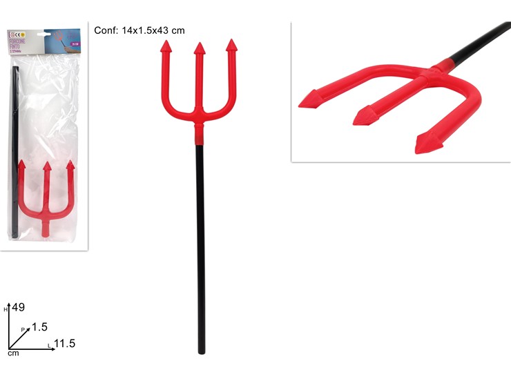 FORCONE DIAVOLO 35cm 433370 40649