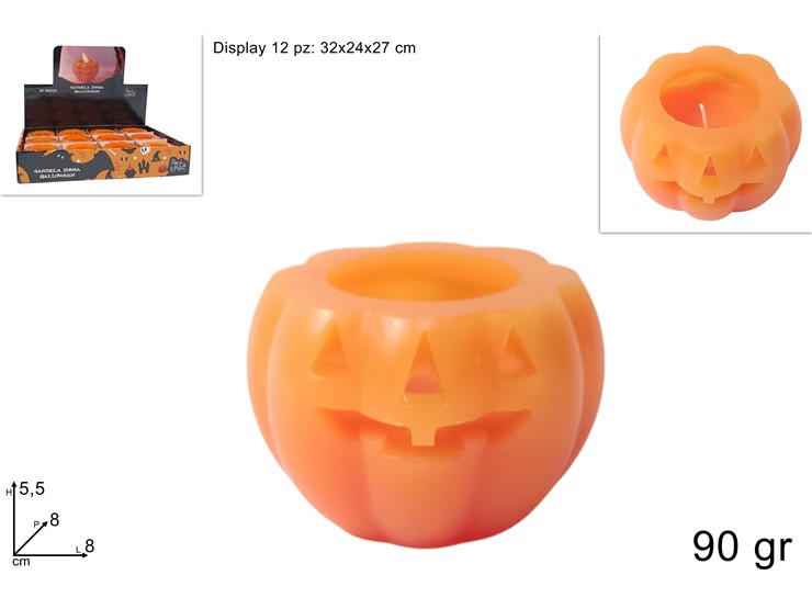 CANDELA ZUCCA 90gr HALLOWEEN 369549 40649