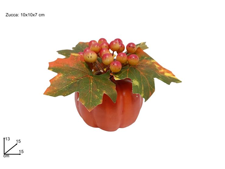 ZUCCA CON BACCHE 13cm 183671 40649