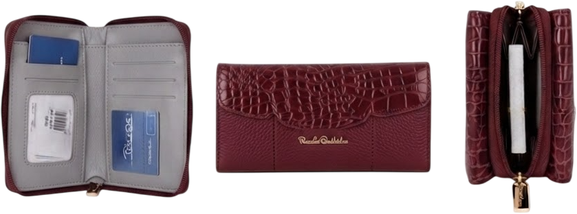 2331/SETCC PORTAFOGLIO DONNA BORDEAUX 41233