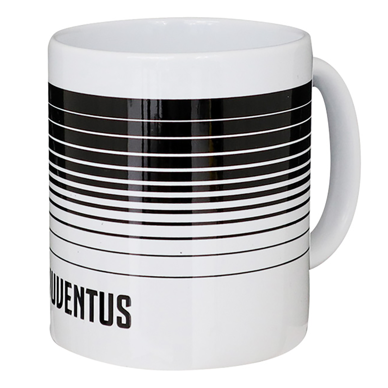 JU1413 MUG IN CERAMICA INTERNO BIANCO STRIPES JUVENTUS 41426