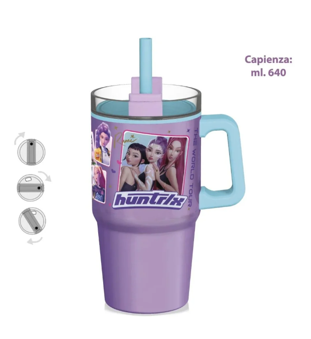 ST80679 K-POP D.H. MUG CON CANNUCCIA DOPPIA PARETE 41401