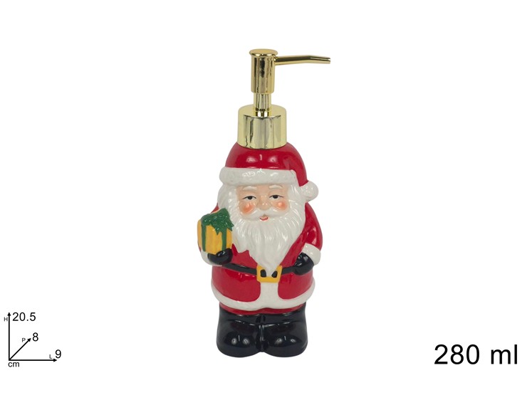 DOSATORE BABBO NATALE IN CERAMICA 280ml 441429 40649