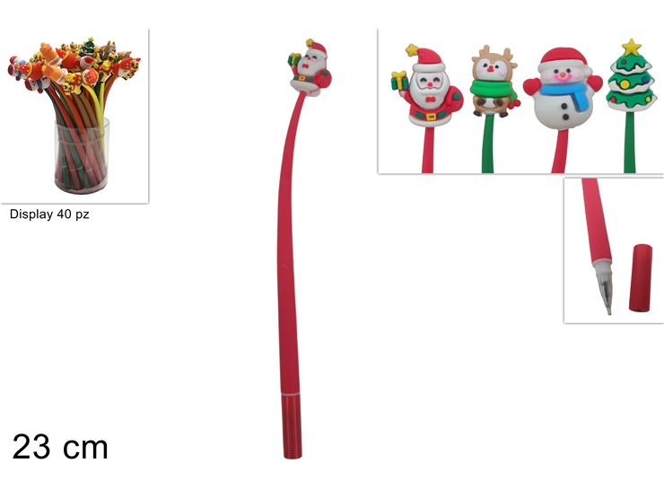 PENNA CON SOGGETTI NATALIZI 351261 40649