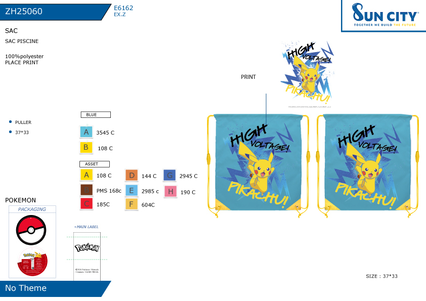 ZH25060 SAC A PISCINE 40892