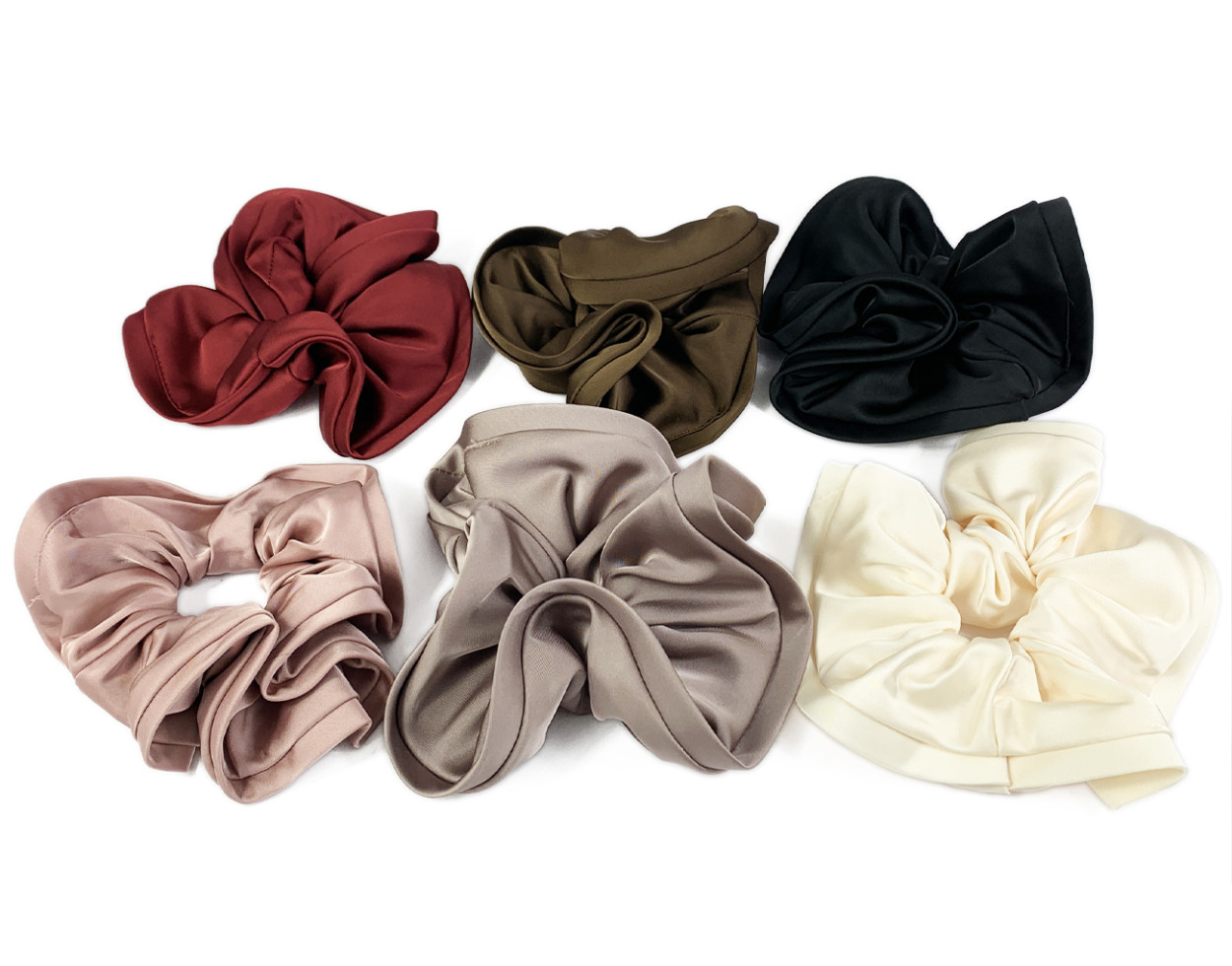 FC34378 SCRUNCHIES SATIN BIG 18cm 41414