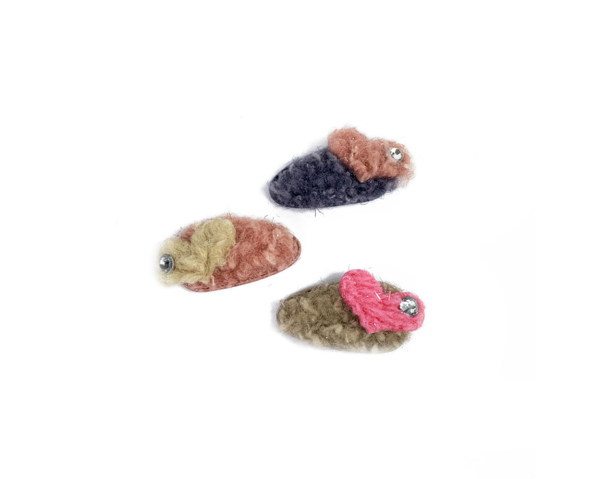 CC54513 CLIC CLAC BOUCLE' CON FIORE 4.5cm 41414