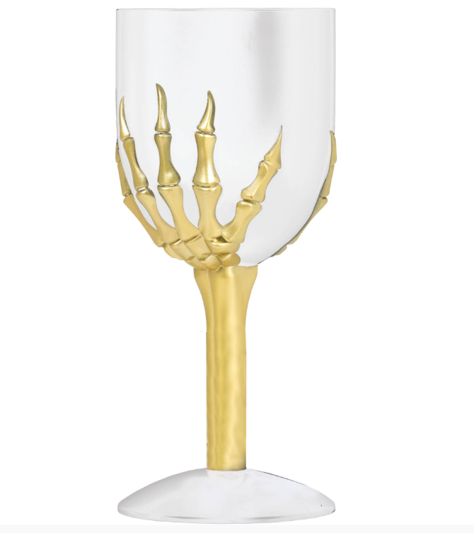 CALICE SCHELETRO PER VINO 18cm 26752 52833