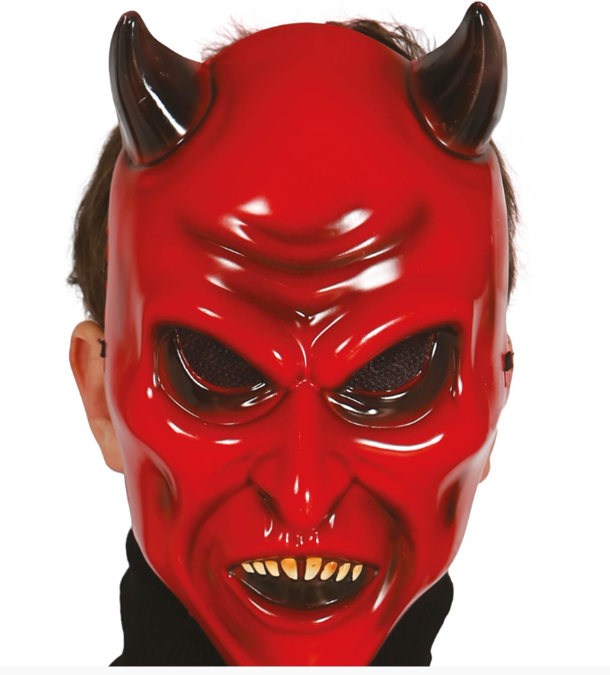 MASCHERA DIAVOLO PVC 2788 52833