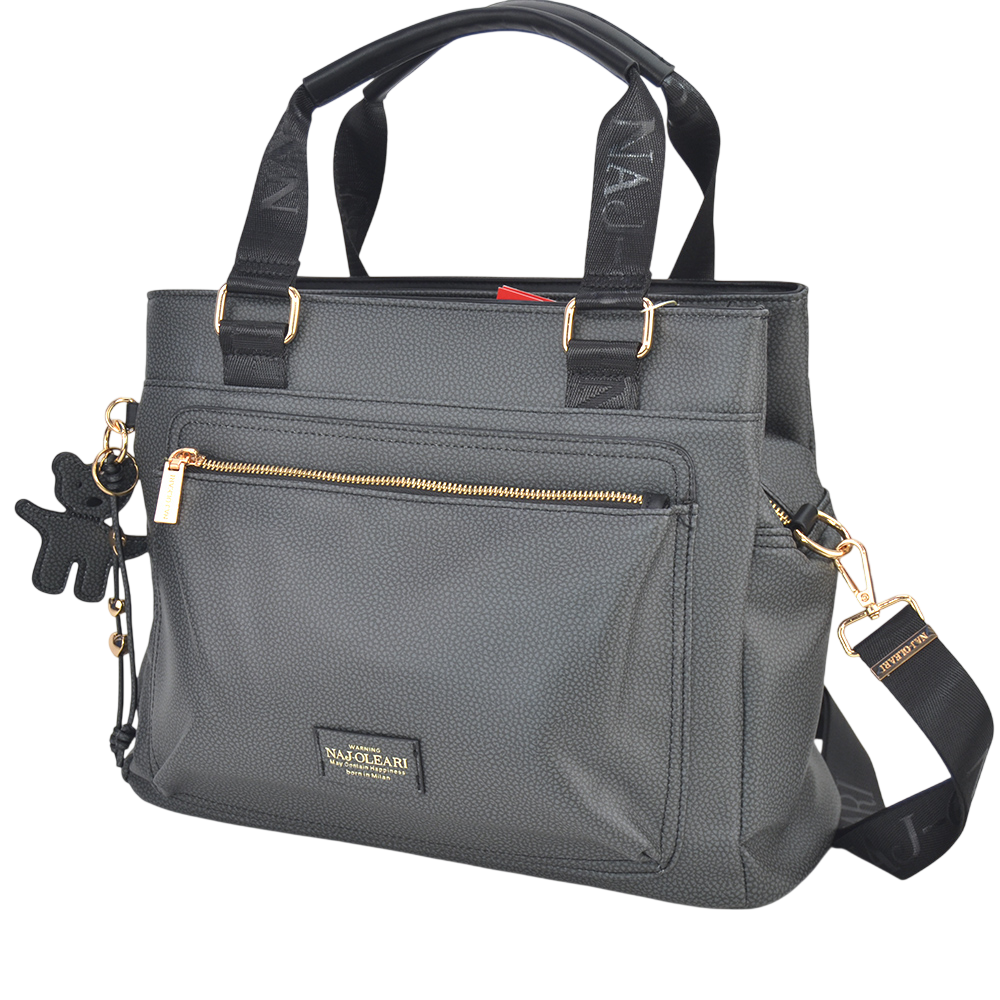 62043/BOBA15 SHOPPING NERO 37x28x18,5cm 41233