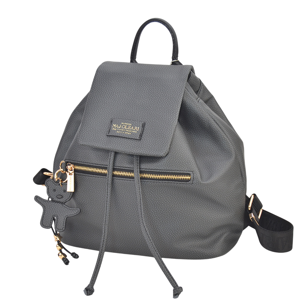 62145/BOBA15 ZAINO PATTA NERO 31x29x18cm 41233