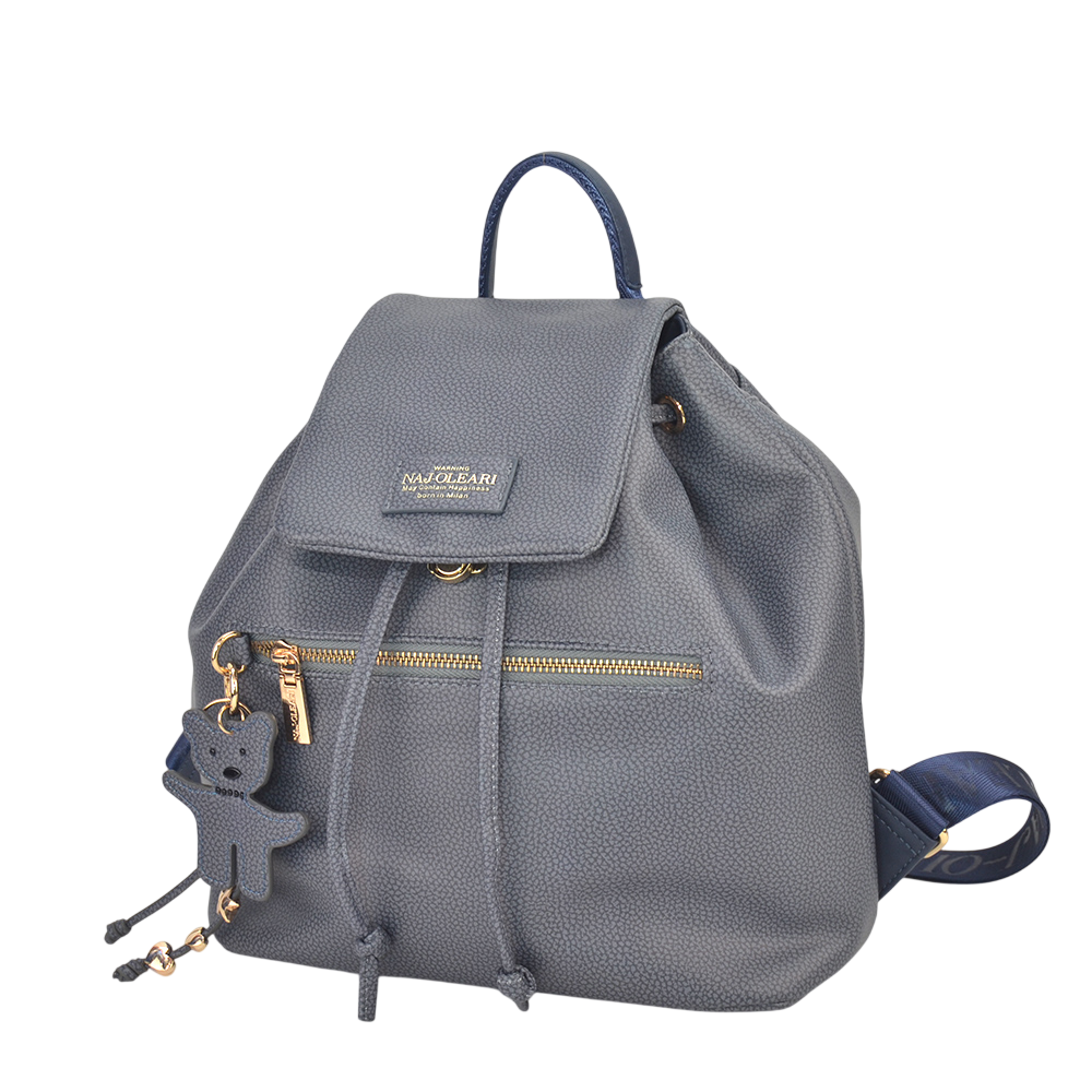 62145/BOBA15 ZAINO PATTA JEANS 31x29x18cm 41233