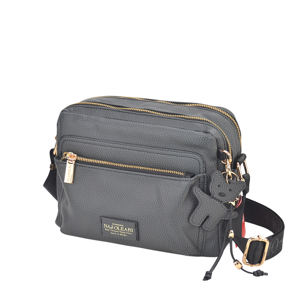 61750/BOBA15 REPORT NERO 26x19x15cm 41233