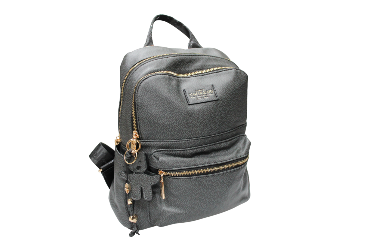 61801/BOBA15 ZAINO NERO 28x27cm 41233