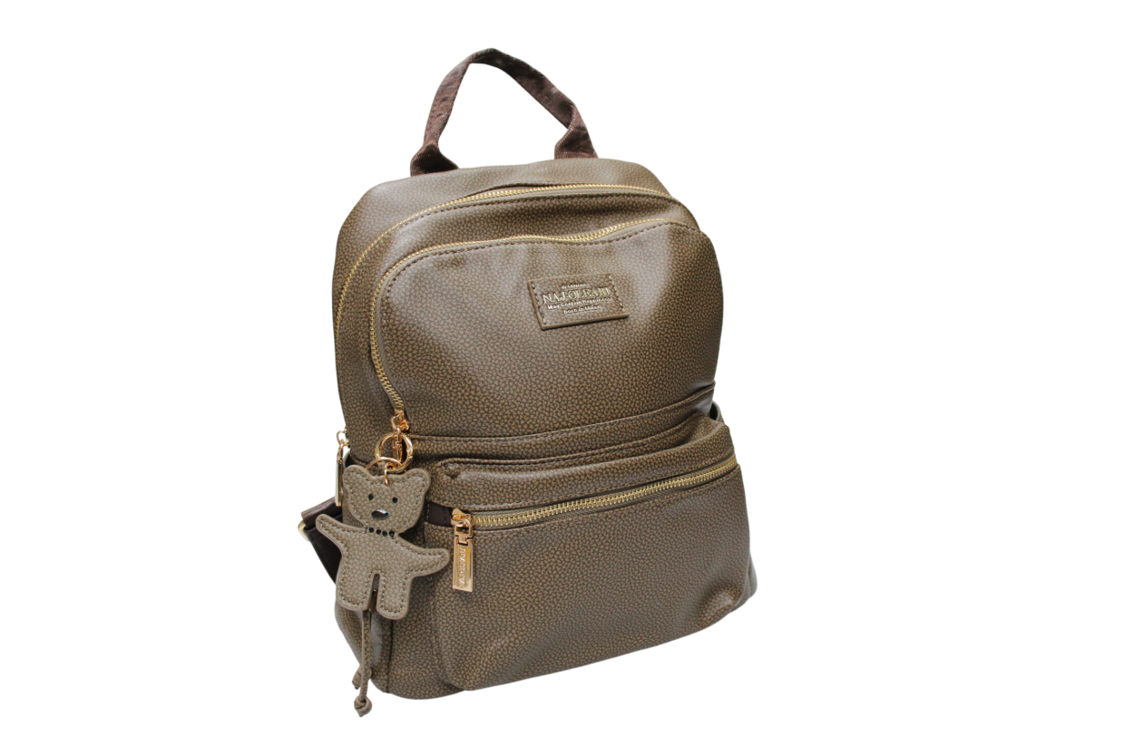 61801/BOBA15 ZAINO CIOCCOLATO 28x27cm 41233