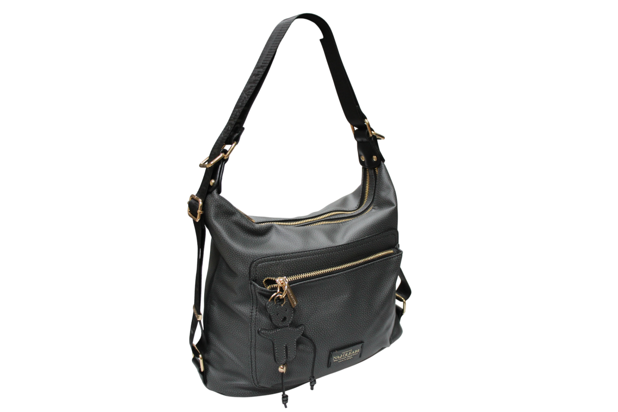62050/BOBA15 SACCA/ZAINO NERO 33X28cm 41233