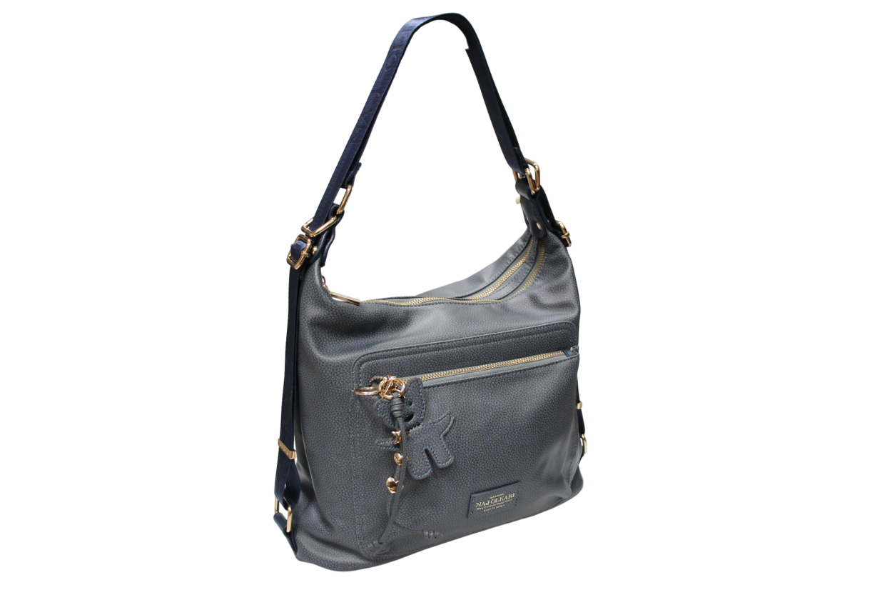 62050/BOBA15 SACCA/ZAINO JEANS 33X28cm 41233