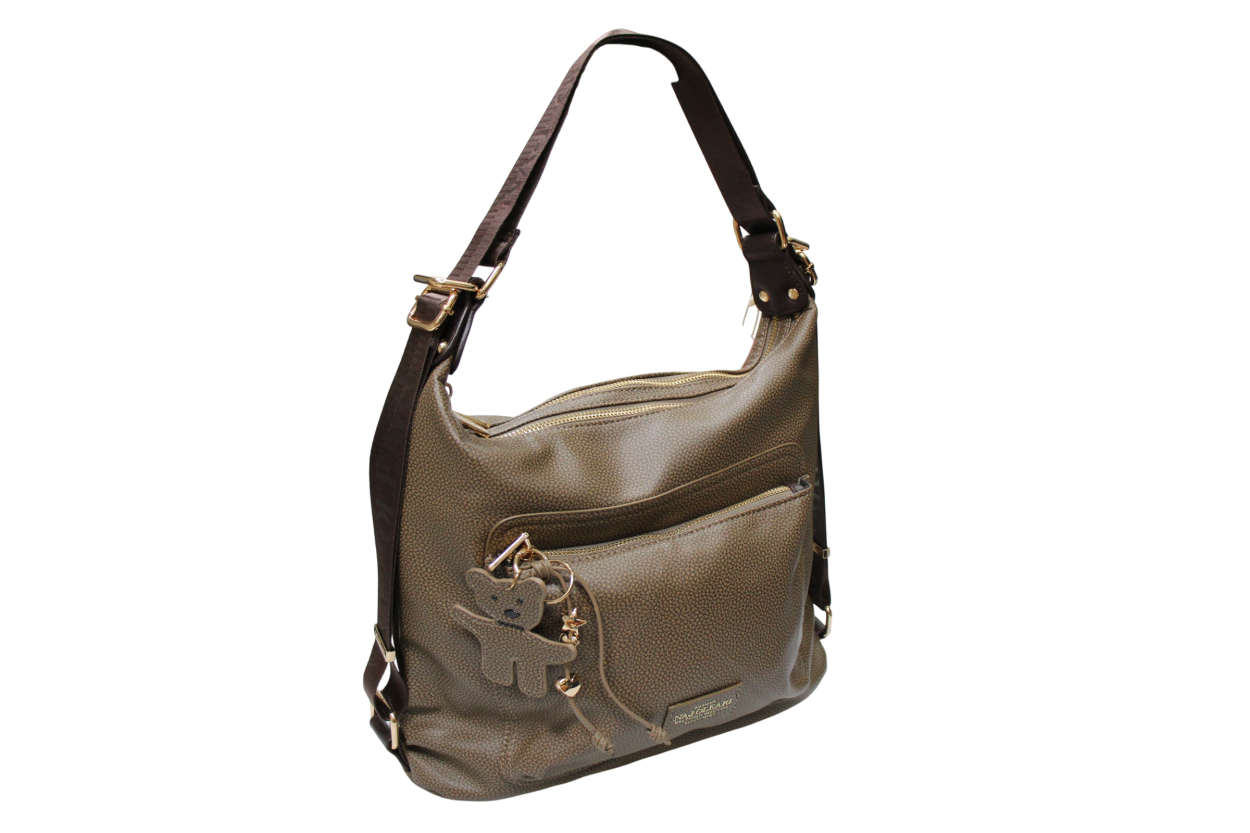 62050/BOBA15 SACCA/ZAINO CIOCCOLATO 33X28cm 41233