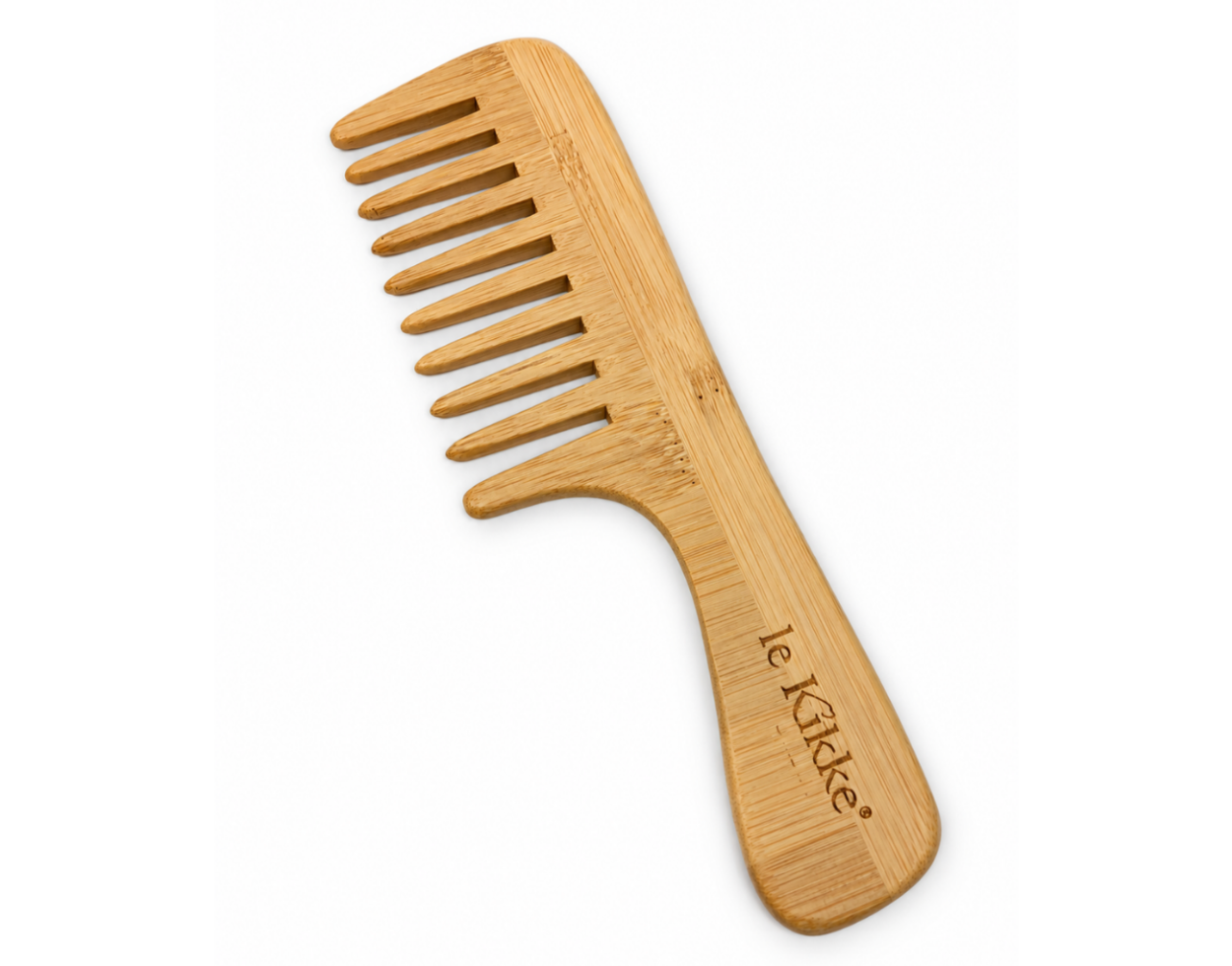 LK10316 PETTINE LEGNO A DENTI LARGHI CON MANICO 41414
