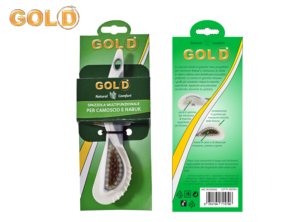 SPAZZOLA MULTIUSO GOLD 715796 56249