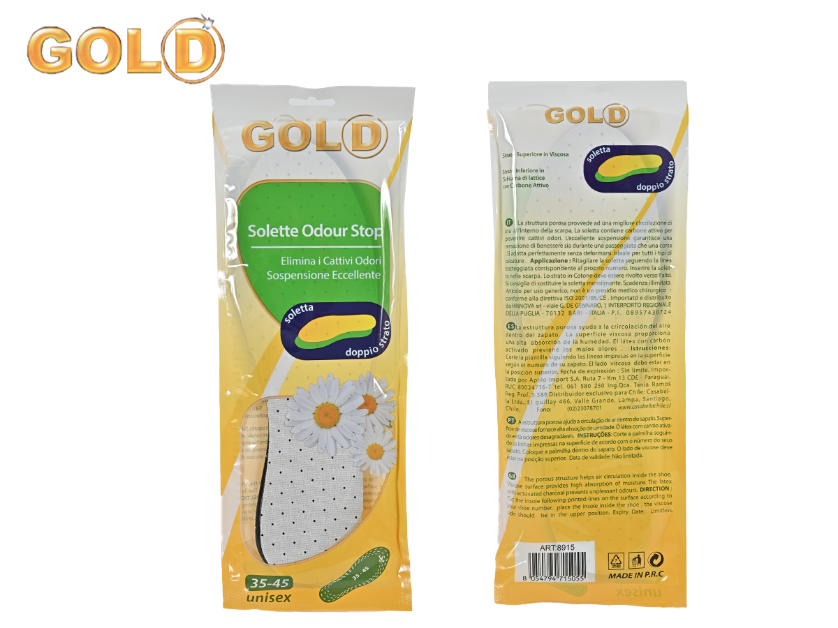 GOLD SOLETTA ODOUR STOP TAGLIA REGOLABILE 715055 56249