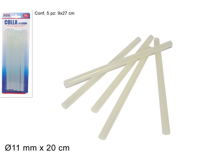 BLISTER 5pz COLLA SILICONE 093856 40842