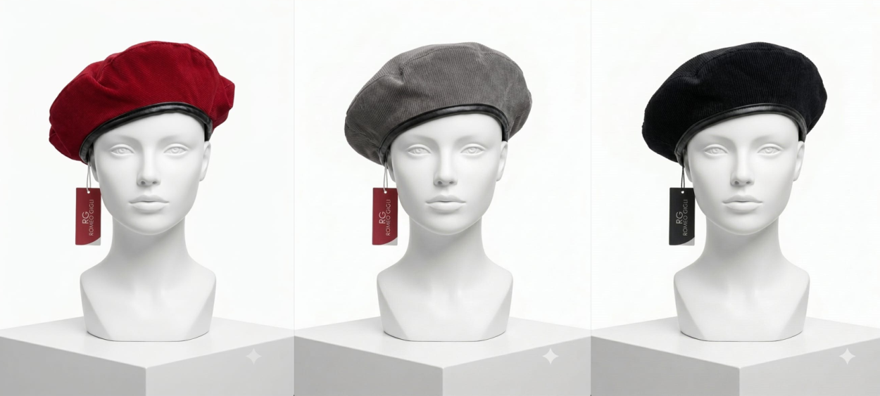 CAPPELLO BASCO VELLUTO 191360 ROMEO GIGLI 40351