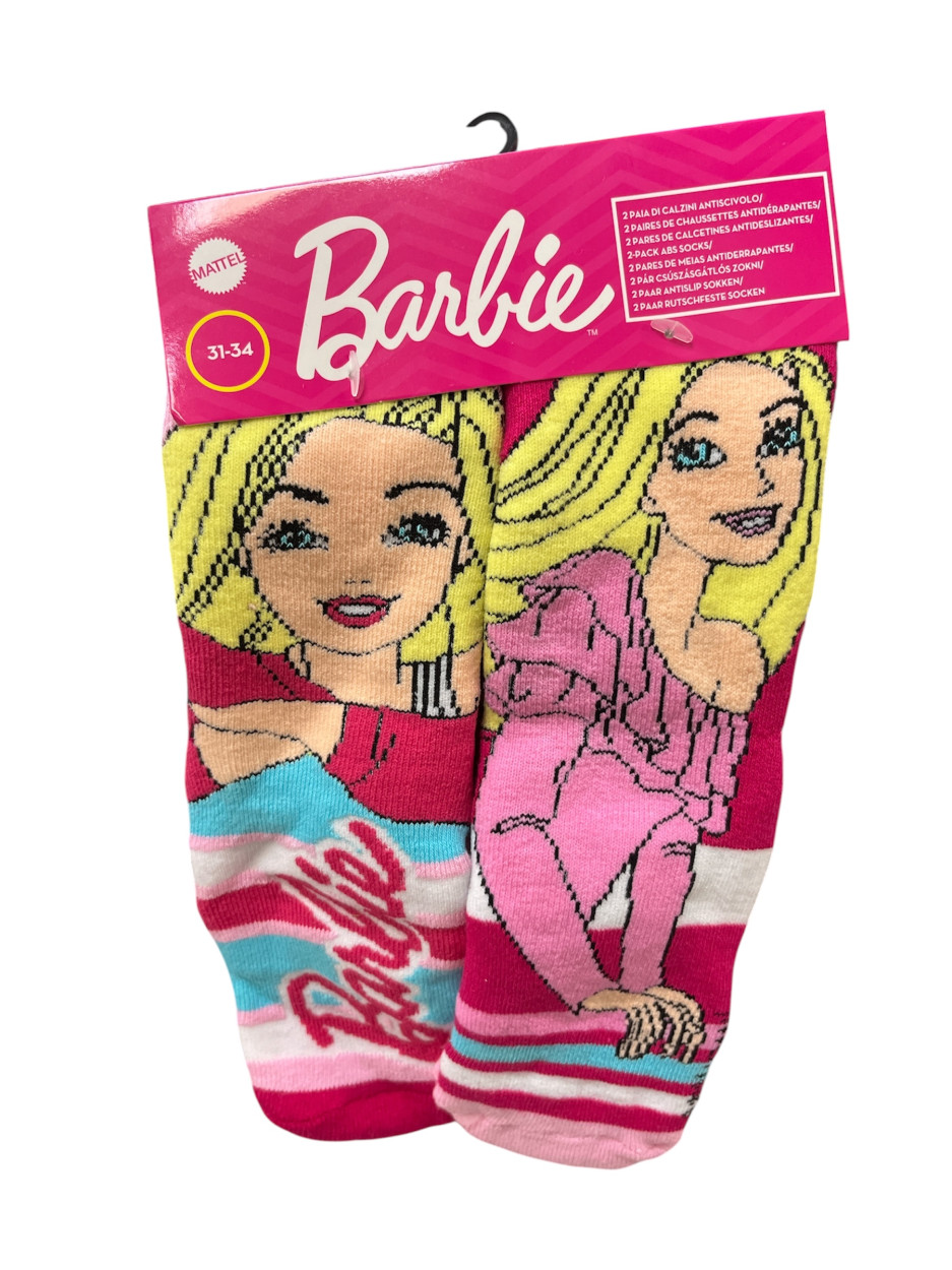 BAR24-2222 BARBIE ABS SOCKS BI PACK 55354