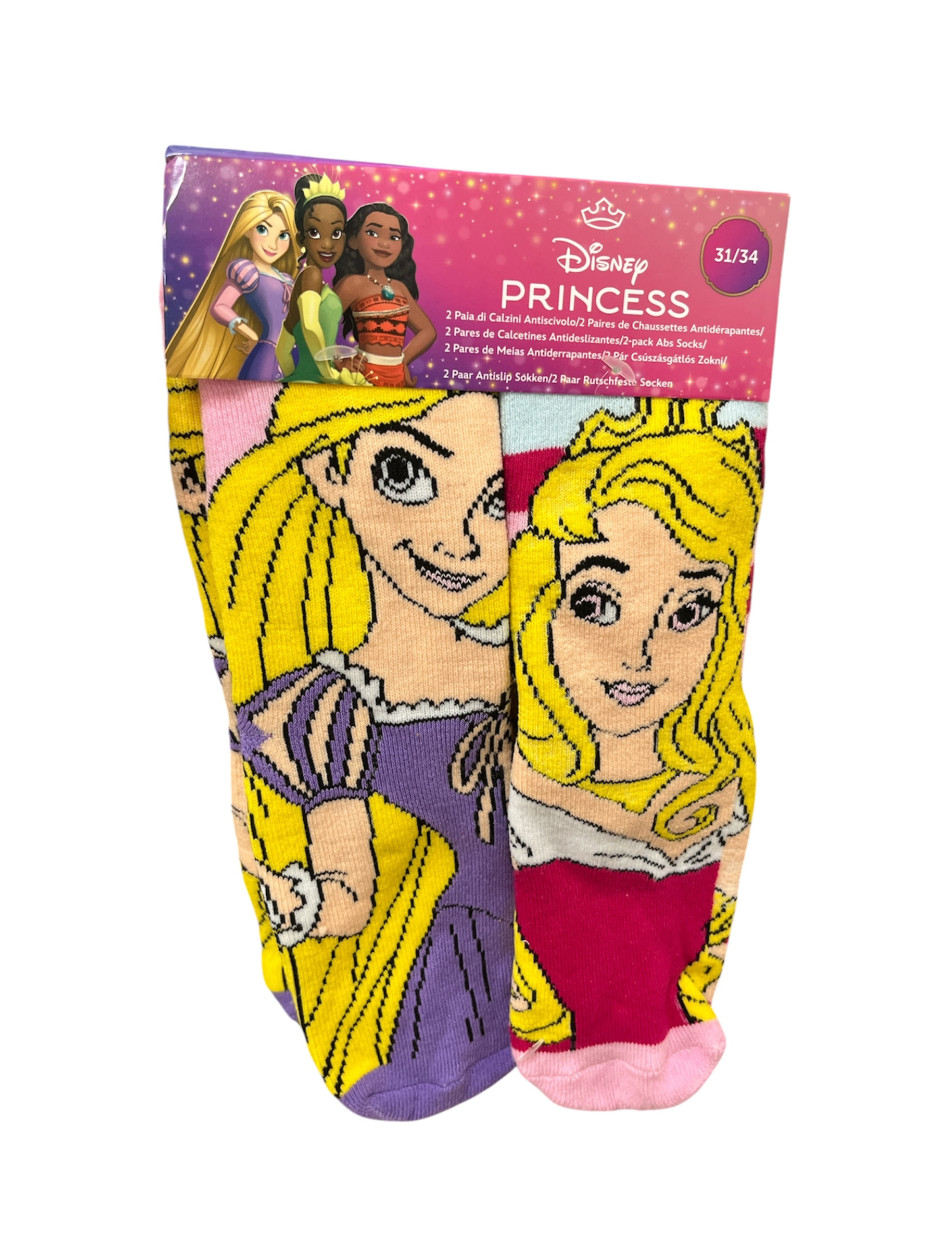 PRI24-2223 PRINCESS ABS SOCKS BI PACK 55354