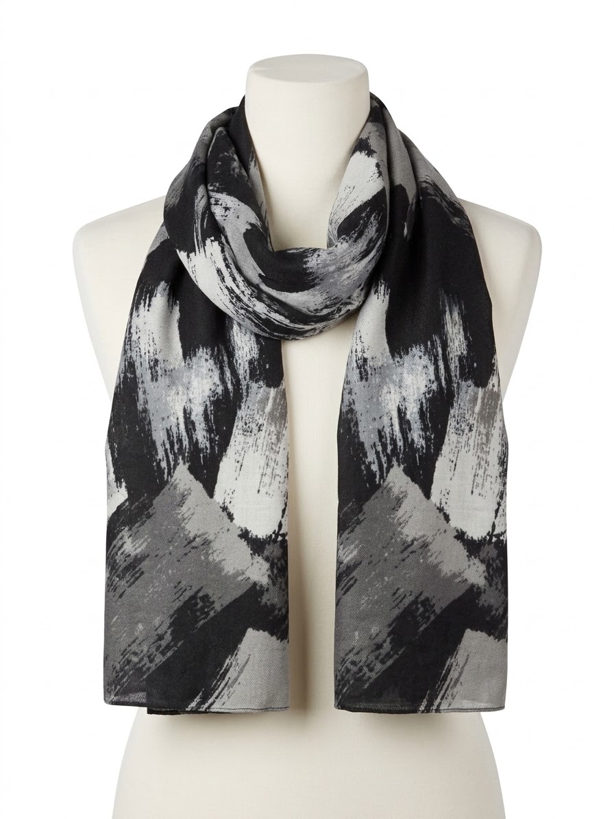 SCIARPA DONNA NERO 61330N 41100