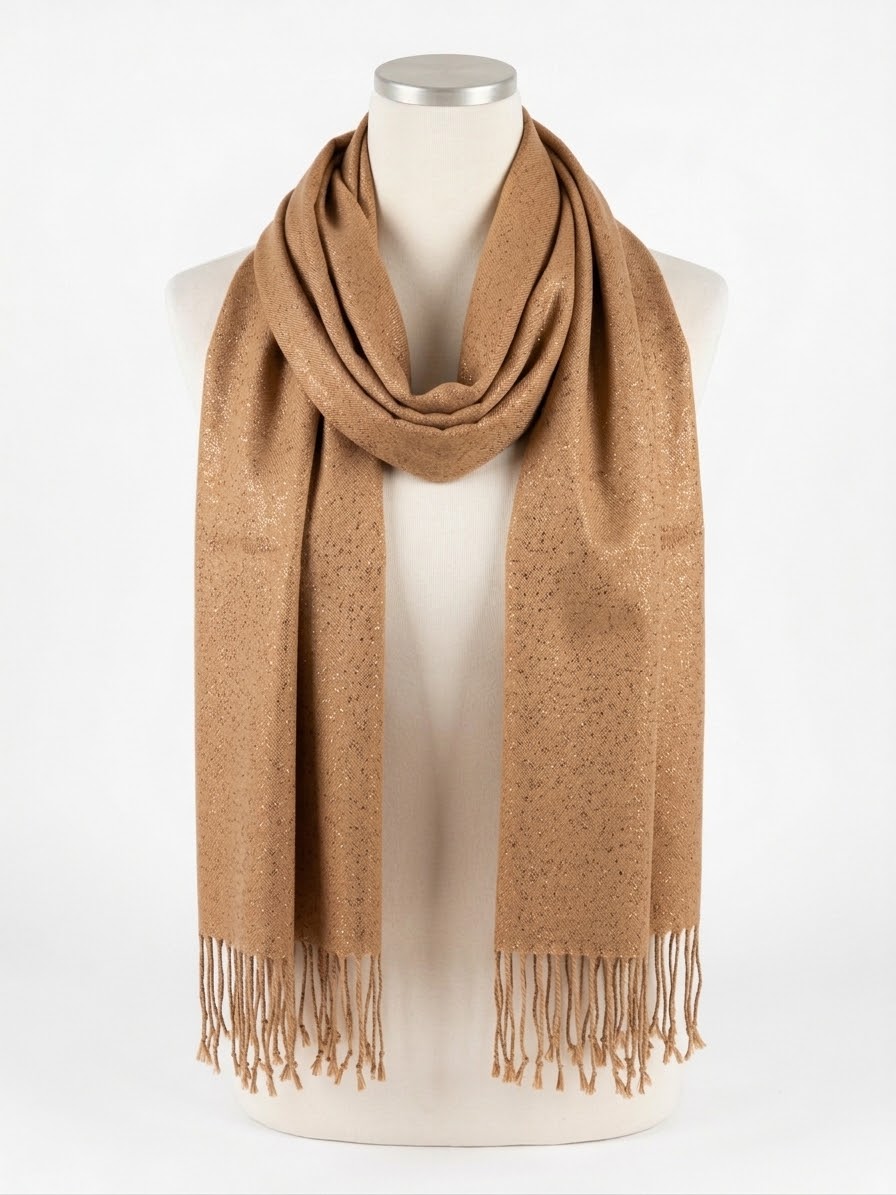 SCIARPA DONNA CAMEL 61338CAM 41100