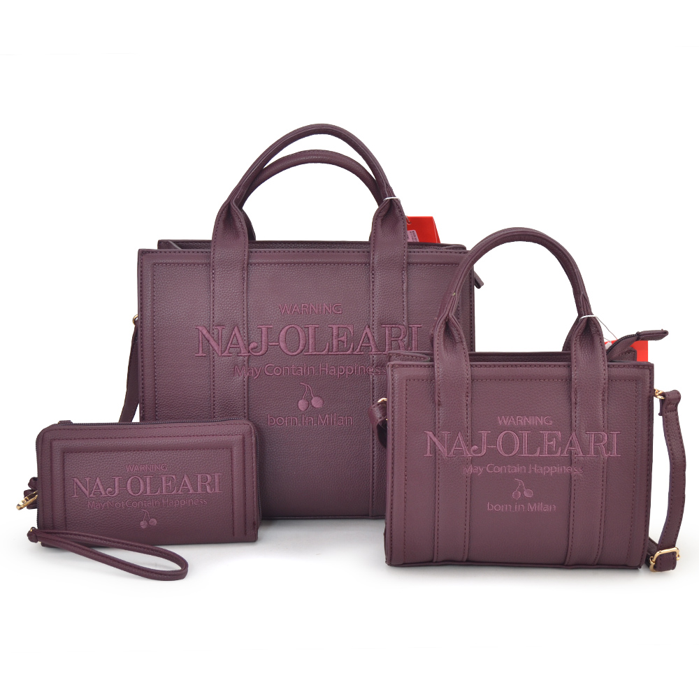 62150/SETHAP L BAULETTO, M BAULETTO, XS PORTAFOGLIO BORDEAUX 41233