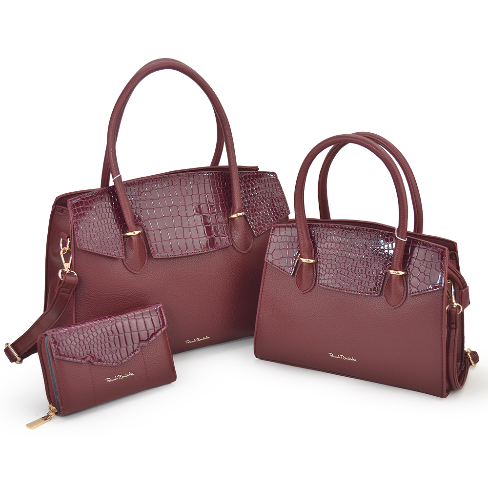 62179/SETCC L BAULETTO, M BAULETTO, XS PORTAFOGLIO BORDEAUX 41233