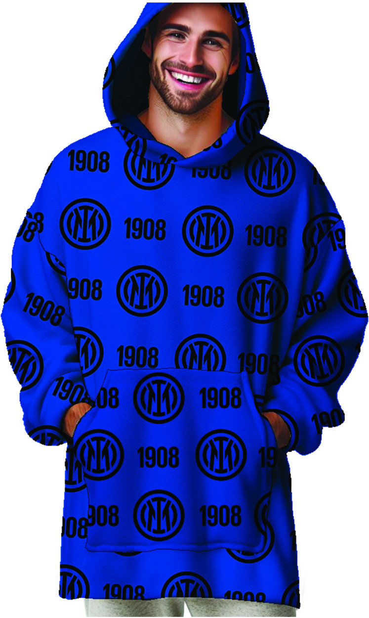PONCHO CON MANICHE INTER 9713100I001 40703
