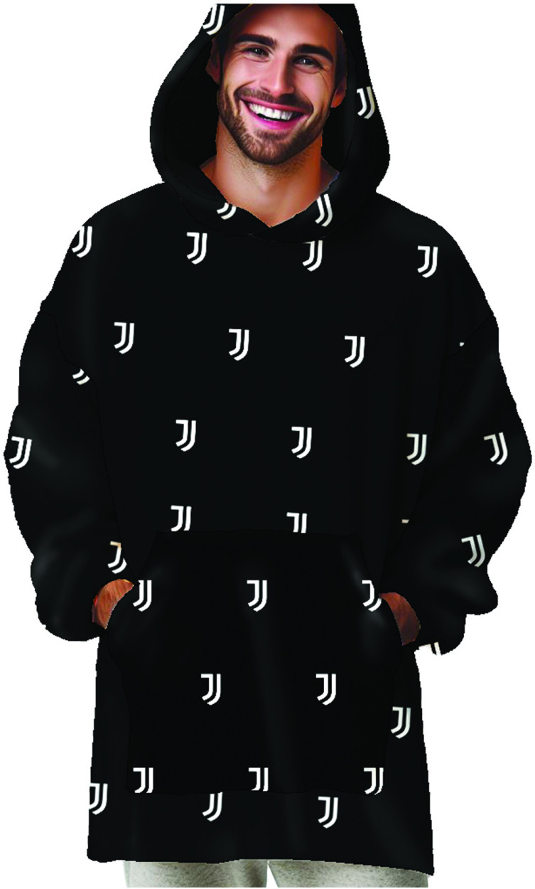 9713100J001 PONCHO CON MANICHE JUVENTUS 40703