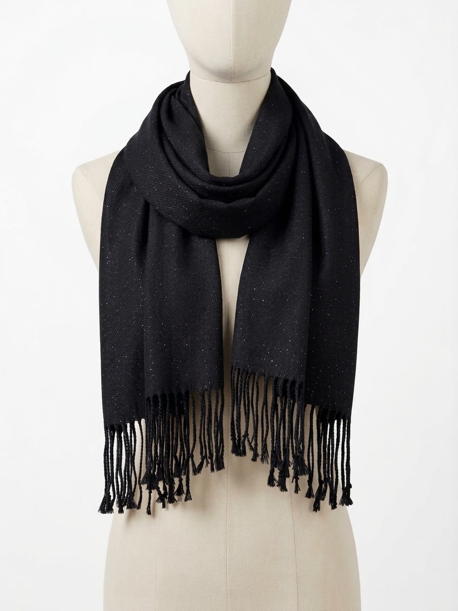 SCIARPA DONNA NERO 61339N 41100