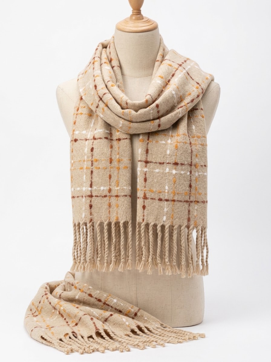 SCIARPA DONNA BEIGE 61321BE 41100